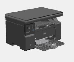 HP M1130 MFP нет изображения на копиях.