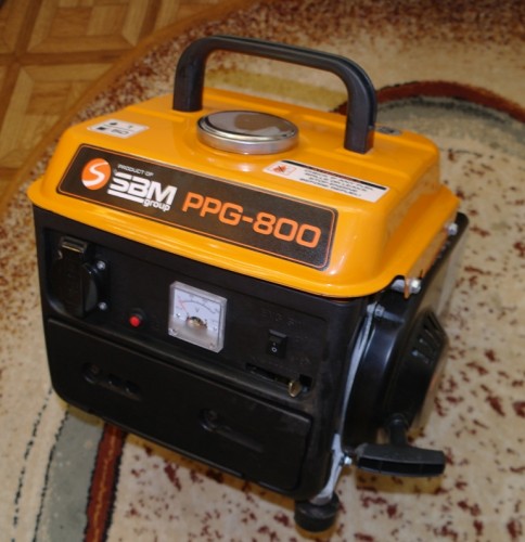 Генератор бензиновый PPG-800 (продано)
