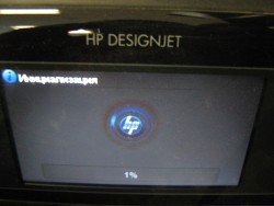 ПЛОТТЕР hp designjet T790 не инициализируется