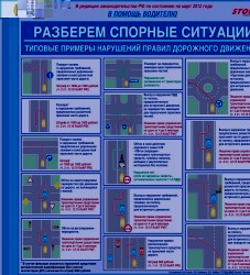 Кто виноват?! разворот на перекрестке