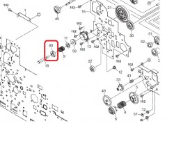 Kyocera TASKalfa -181, нужен номер детали в редукторе, приводящая в движение барабан(!)